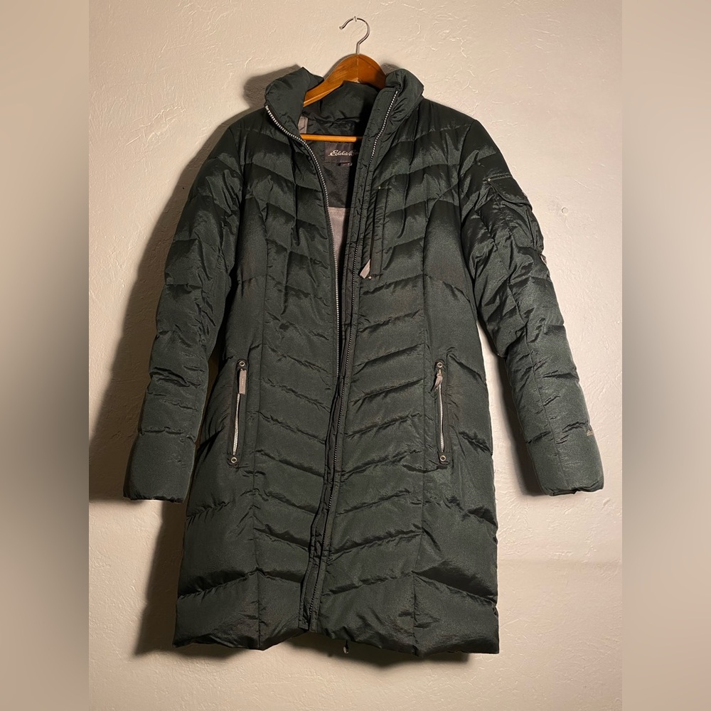 Eddie Bauer Women's Sun Valley Down Parka, Size: medium, Green